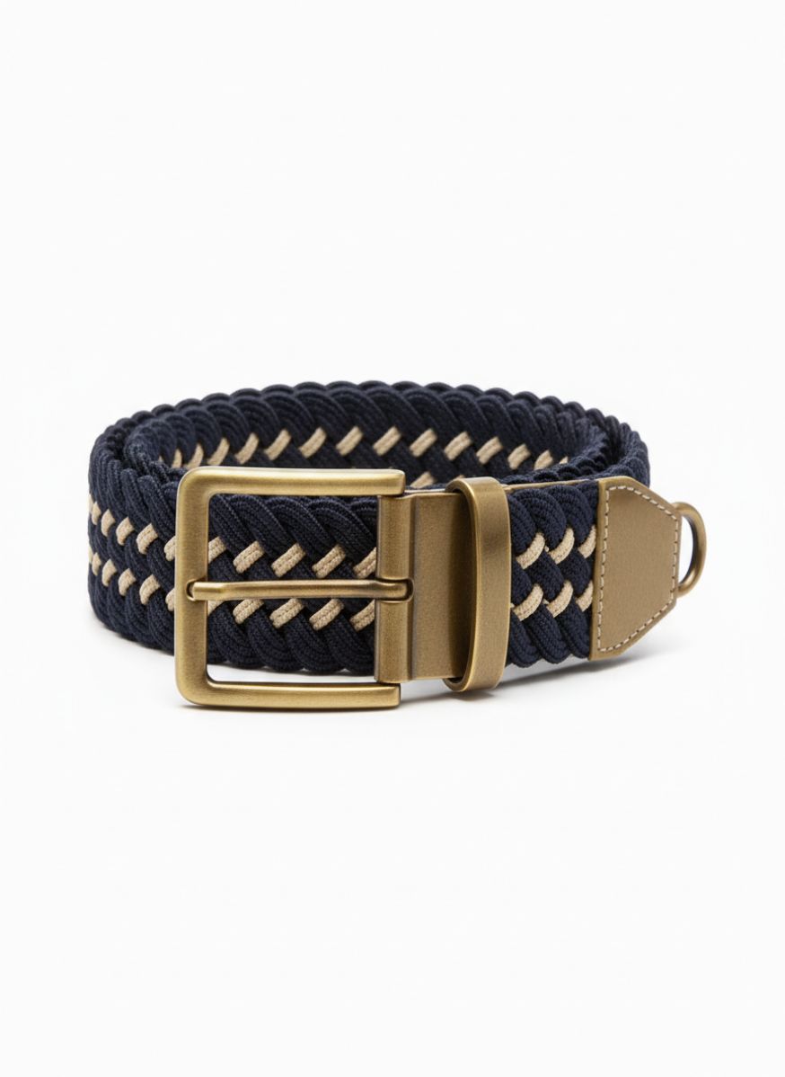 Elasticated Braided Belt